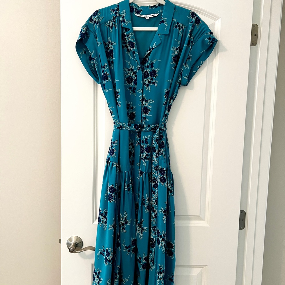 Veronica Beard Silk Midi Dress